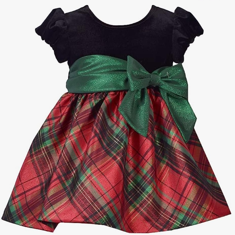 Bonnie Baby Holiday Dress- NWOT